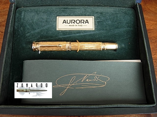 限定】AURORA Giuseppe Verdi 万年筆 18K Gold｜限定】AURORA Giuseppe