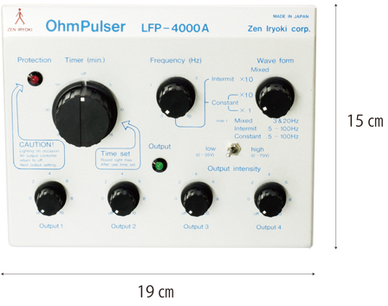 DJ機材 Zen Iryoki OhmPulser LFP-4000A オームパルサー 鍼電極低周波