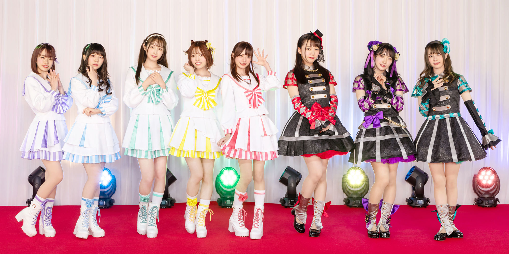 L/INE LIVE アイドル 集合写真 Z/X iDOL project 公式サイト