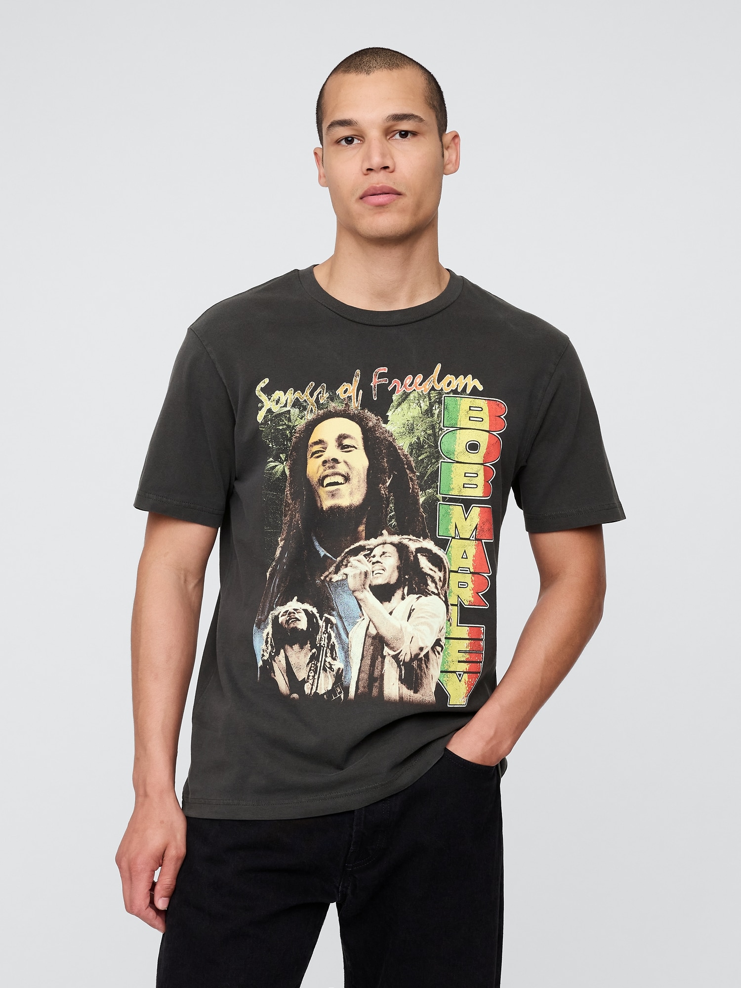 Gap公式オンラインストア | ボブ・マーリー グラフィックTシャツ