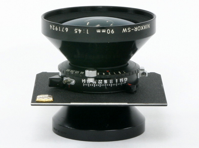 Nikon 蛇腹カメラ用レンズ NIKKOR-SW 90mm 1:8 Nikon 蛇腹カメラ用