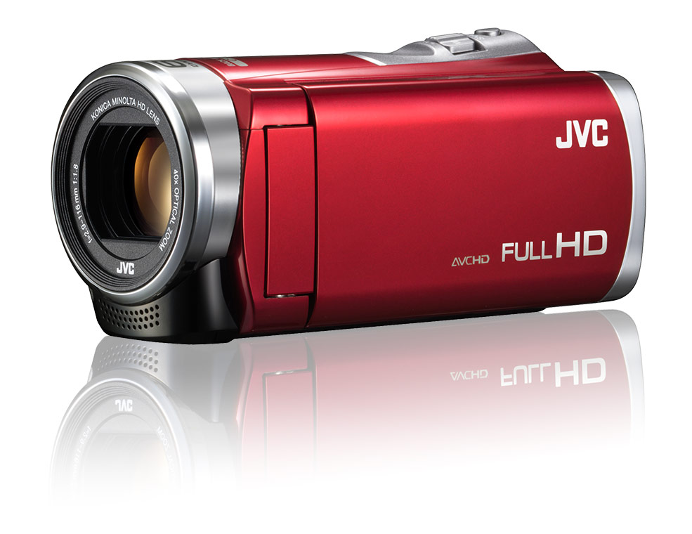 フルハイビジョン画質対応！ JVC Everio ビデオカメラ GZ-HM177
