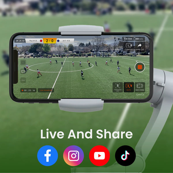 AI Tracking Gimbal Stabilizer for Sports | XbotGo