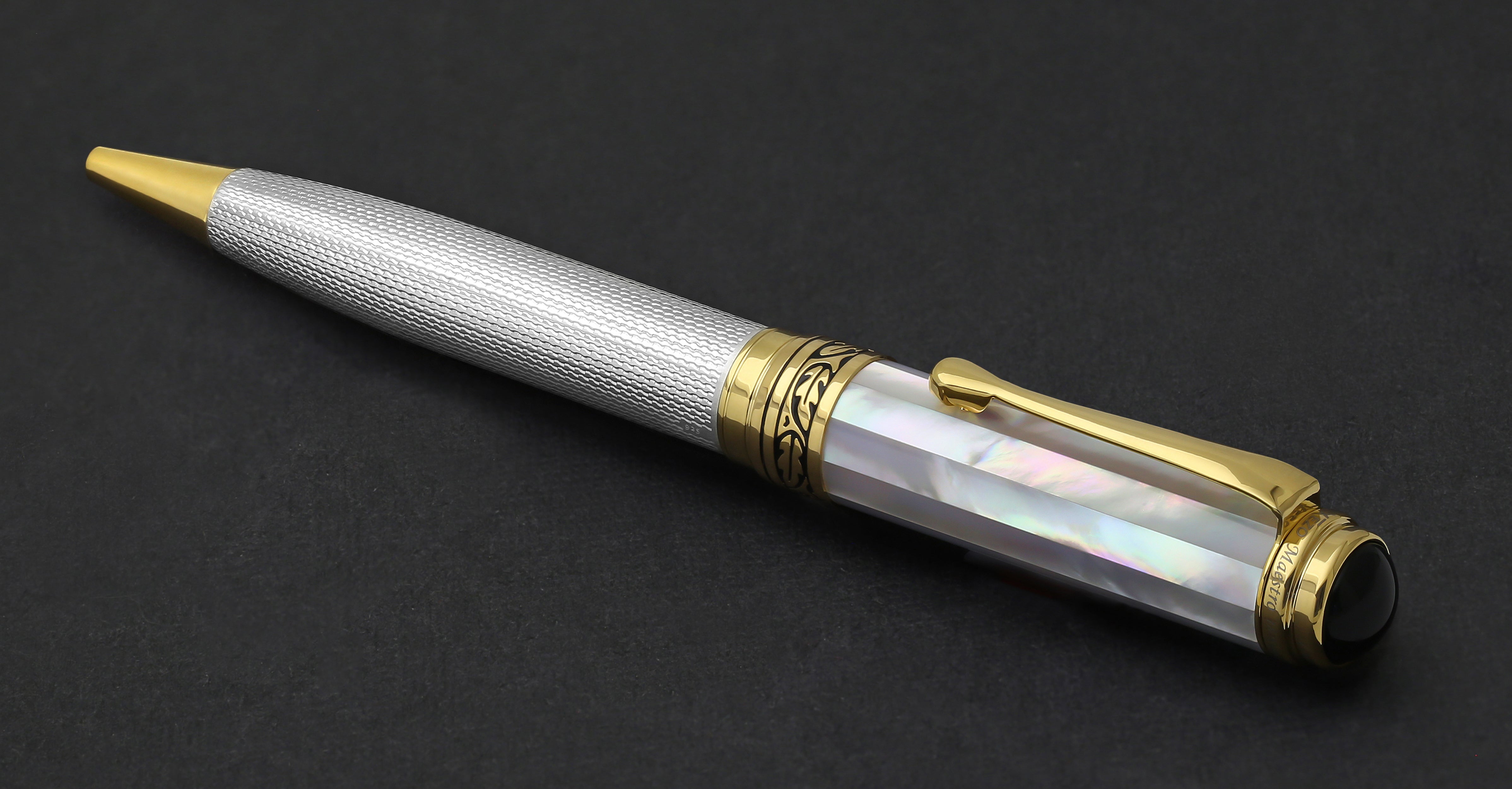 Xezo | Maestro White MOP B | Xezo Maestro® 925 Sterling Silver