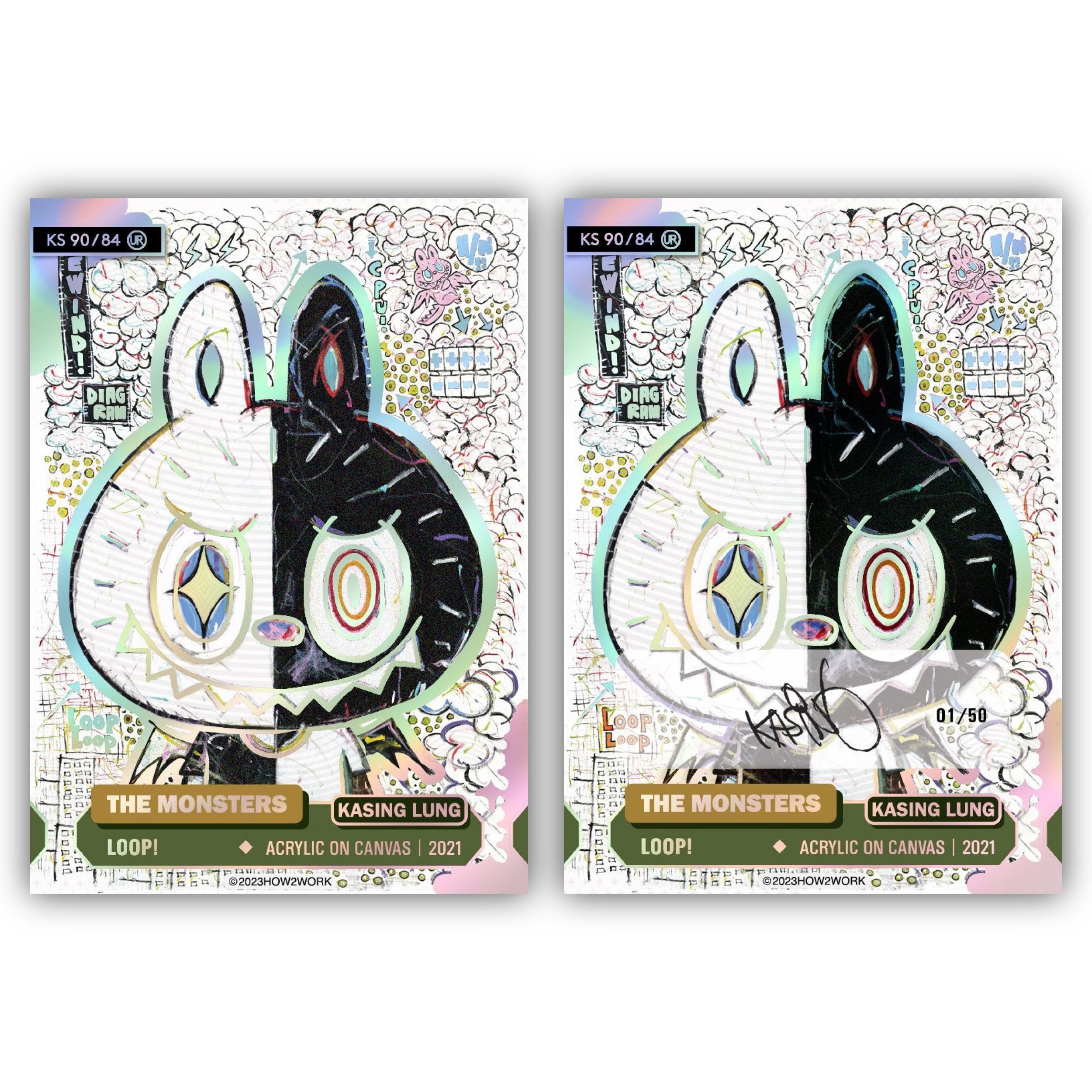 ラブブ トレカ How2work The Monster Series 2 The monster series 2