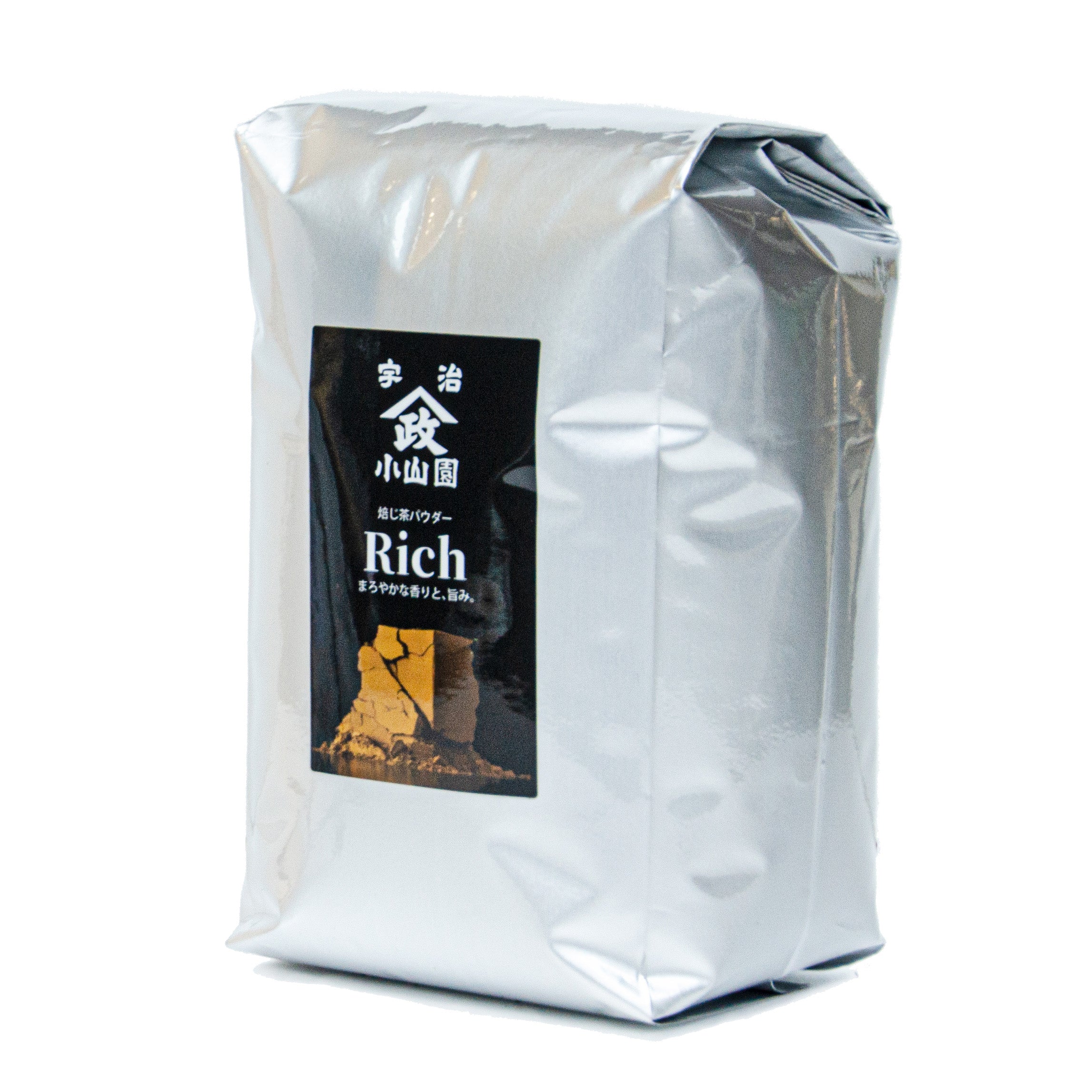 山政小山園 ほうじ茶パウダーRICH 100g袋 x 6セット 山政小山園