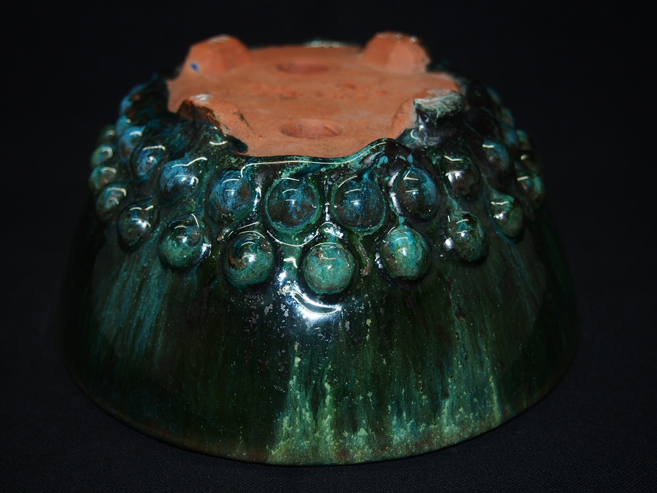 吉村秀峰 盆栽鉢 太鼓 やや大きめ 吉村秀峰 盆栽鉢 太鼓 やや大きめ