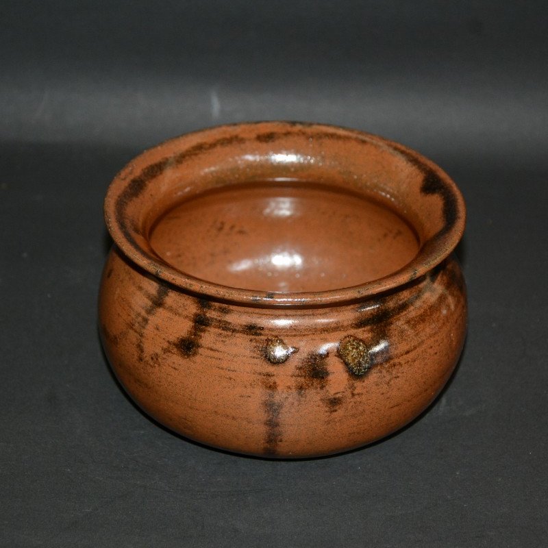 黄瀬戸 建水 加藤光右衞門 山十窯