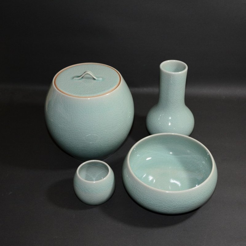 青磁 氷裂文 茶碗 中国美術 古美術 古道具 茶道具