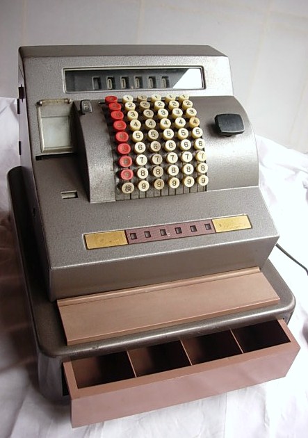 レジスター 製 レトロ のレジ ブリキ製レジスター 昭和レトロオモチャ