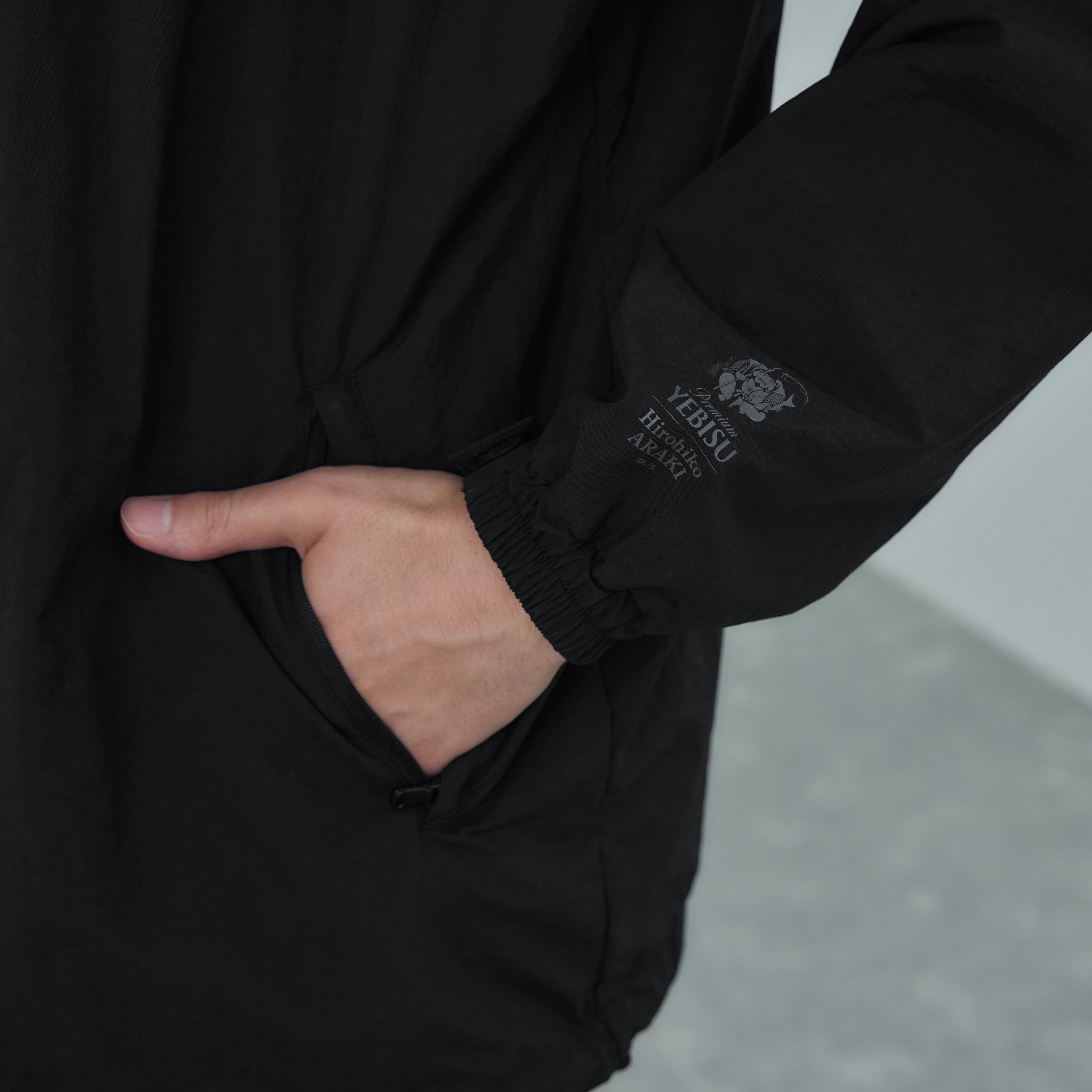 描き下ろし美人画ナイロントラックジャケット ムーンライトロケット