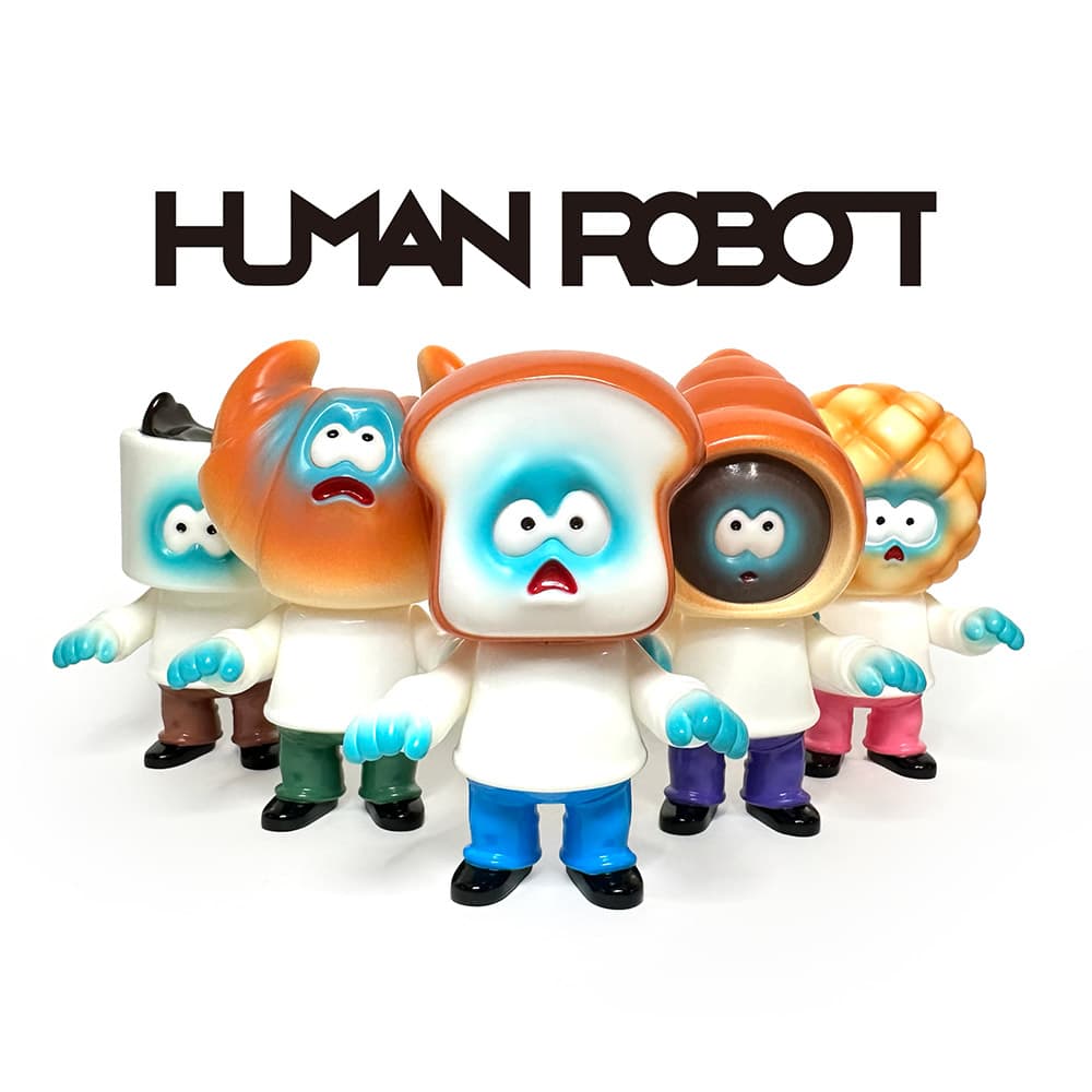 Yogibo Human Robot フィギュア 3体セット 公式】Yogibo the ART
