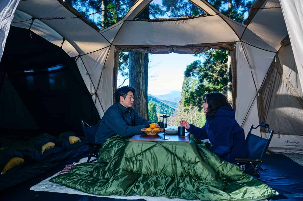 冬キャンプにどう？アルペンアウトドアーズからこたつユニット110登場