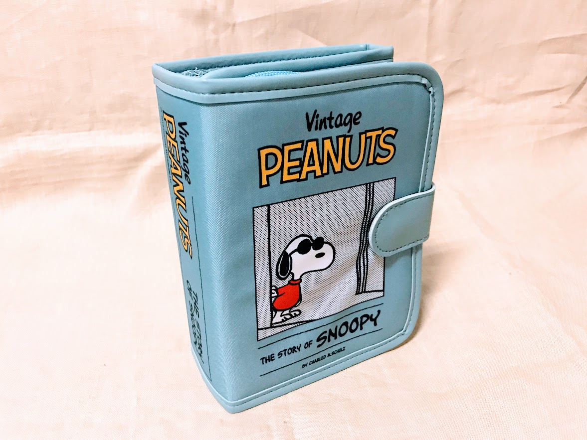 インレッド 11月号』の付録「スヌーピーのブック型ポーチ」は整理整頓