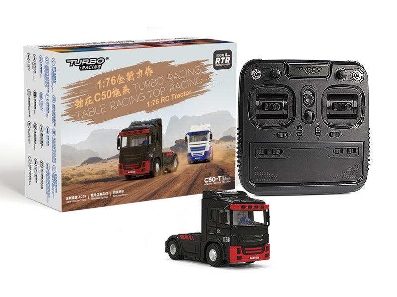 Turbo Racing C50 1:76 ラジコンセミトレーラ 比例制御RTR 技適認証