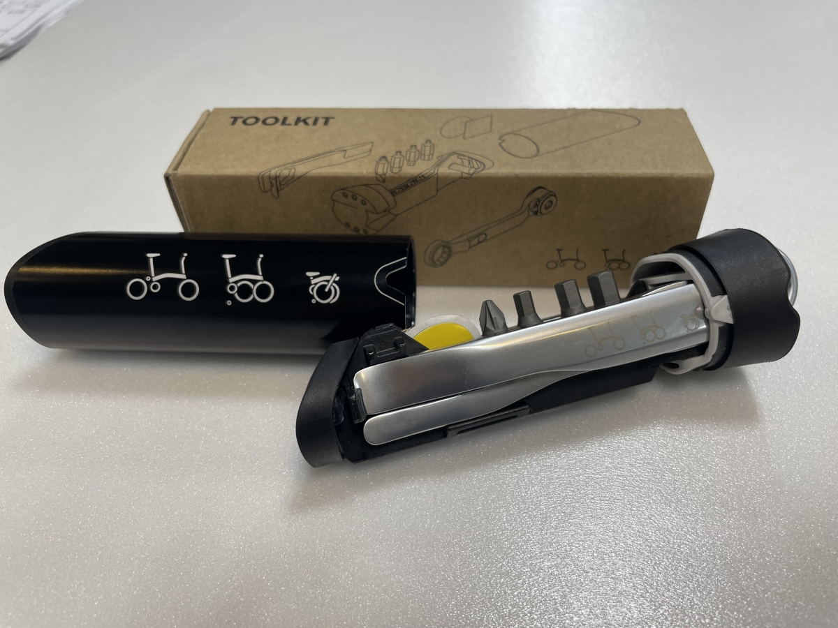 Brompton】フレームに搭載可能で便利なツールキット【在庫わずか