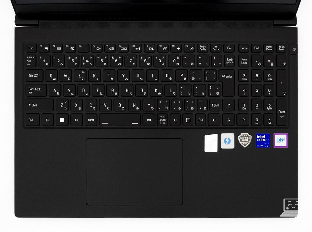 Windowsノート本体 DX-M7L/CoreUltra7/16GB/SSD500GB Windowsノート