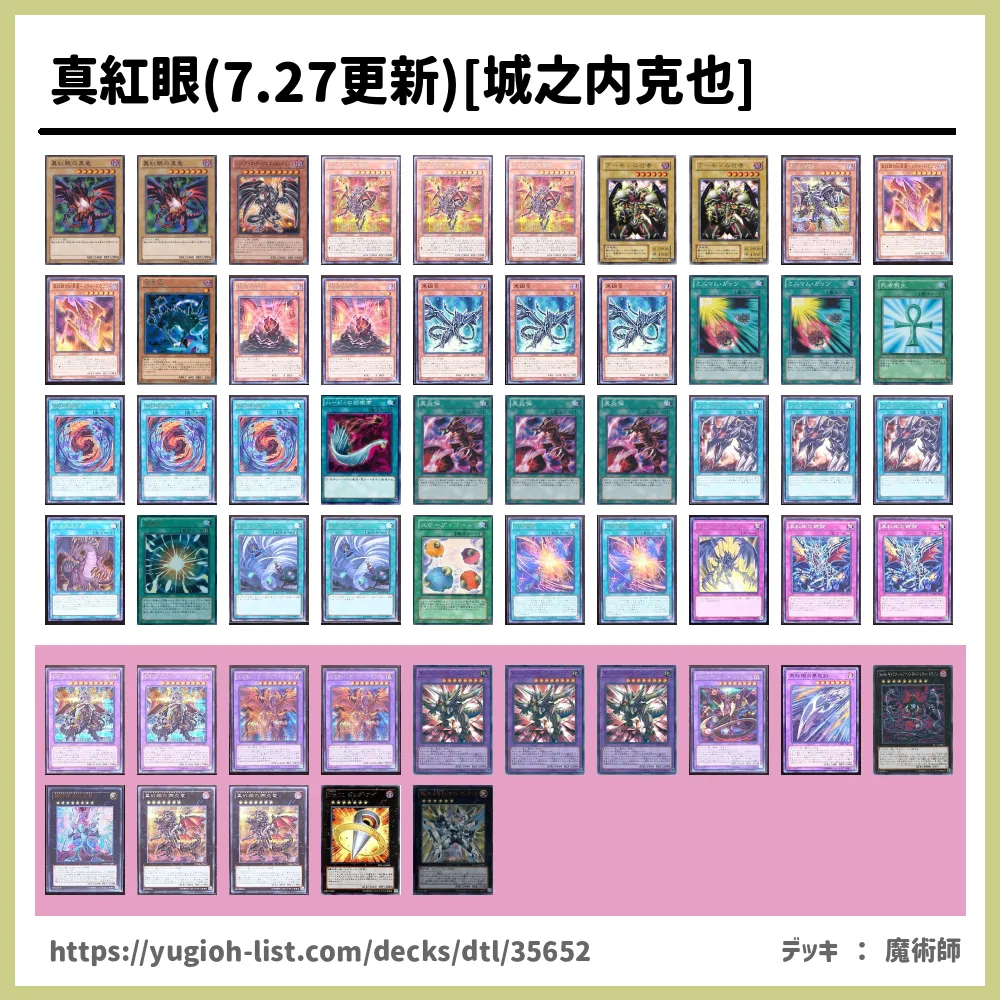 遊戯王 真紅眼デッキ 【値段提示制】 遊戯王 真紅眼デッキ 【値段提示