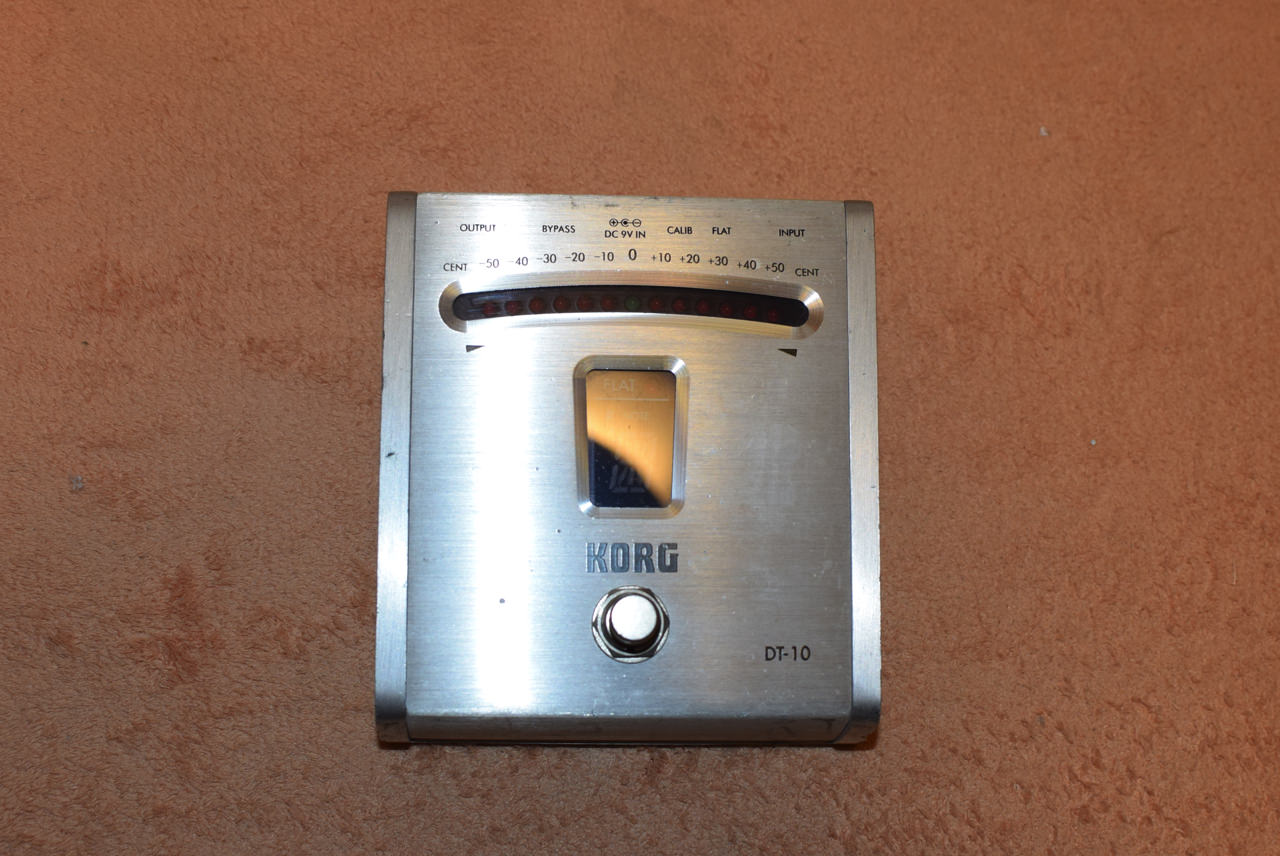 レビュ】KORG DT-10は良いチューナーだけど使いづらかった