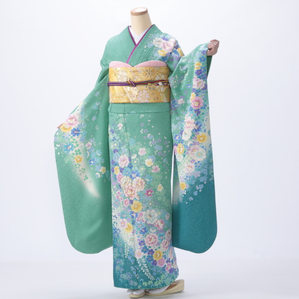 ししまる 正絹お振袖10点フルセット お着付け小物セット 新品 楽天市場