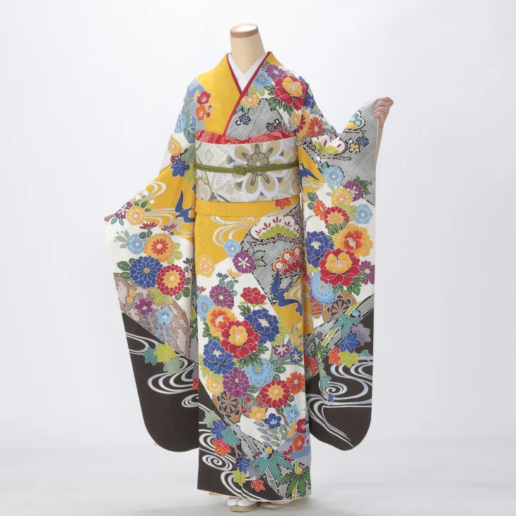 黄色/クリーム系｜【公式】京都きもの友禅オンラインストア / 振袖