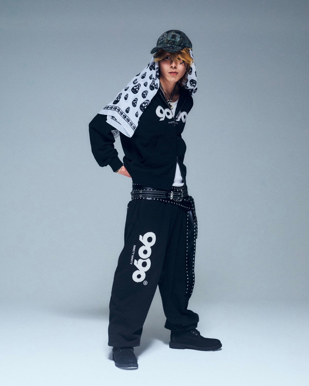 9090 セットアップ Lサイズ 9090 Logo Original Hoodie Pants