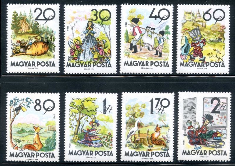 3691 外国切手 ハンガリー 1941年 第二次世界大戦 5種完 3691 外国