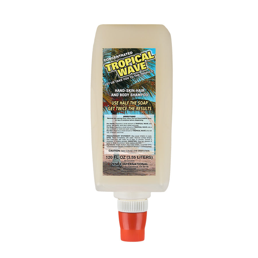 Tropical Wave - Hand, Skin, Hair & Body Shampoo – Zenex International