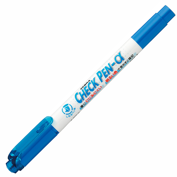 チェックペン α 青(青): 本体【公式】ZEBRAオンラインストア