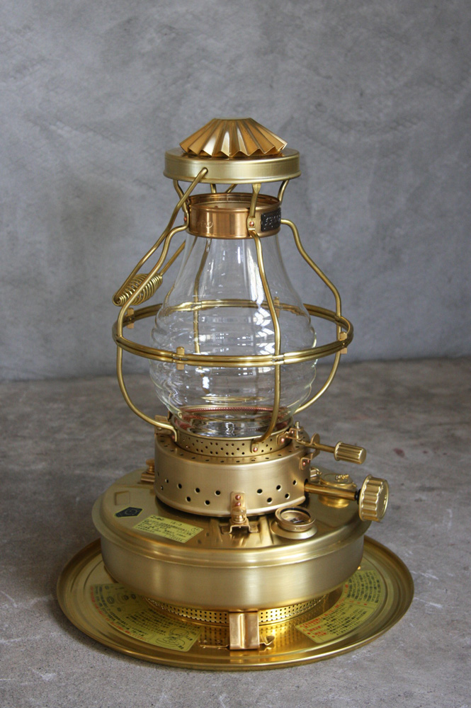 ニッセン石油ストーブ ゴールドフレーム 真鍮製 【公式通販】