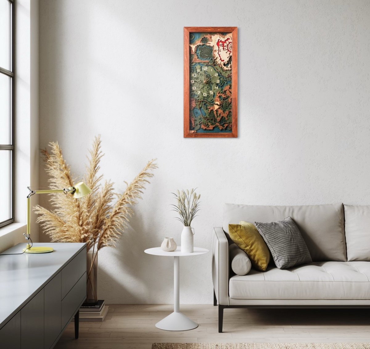 The Hyrule 3D Wall Clock – ZeWood