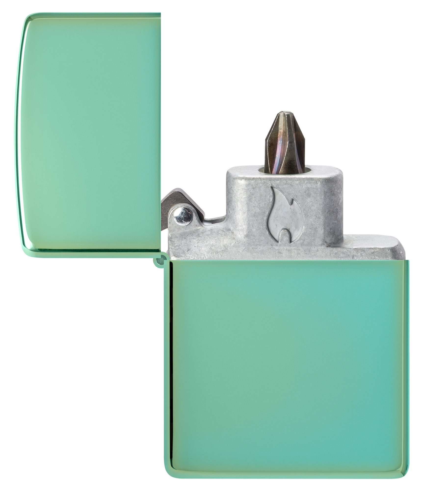 Classic High Polish Green Windproof Lighter – Zippo USA