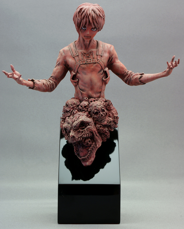 進撃の巨人 エレン・イェーガー ガレージキット ガレキ スタチュー⑤