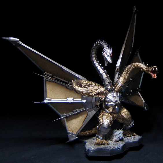 ゴジラ メカキングギドラ ガレージキット ゴジラ メカキングギドラ