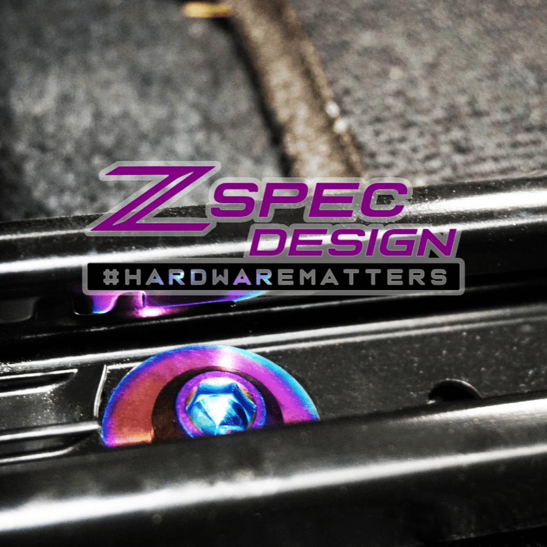 ZSPEC Front Seats Fastener Kit 22+ Toyota GR86 & Subaru BRZ, Titanium