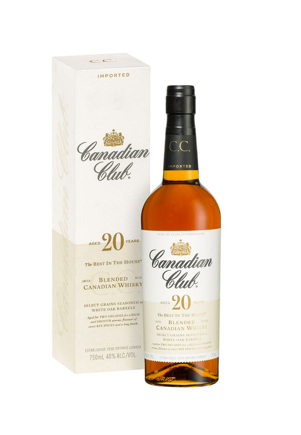 未開栓】Canadian Club 20年 デキャンタ/750ml Buy Canadian Club 20