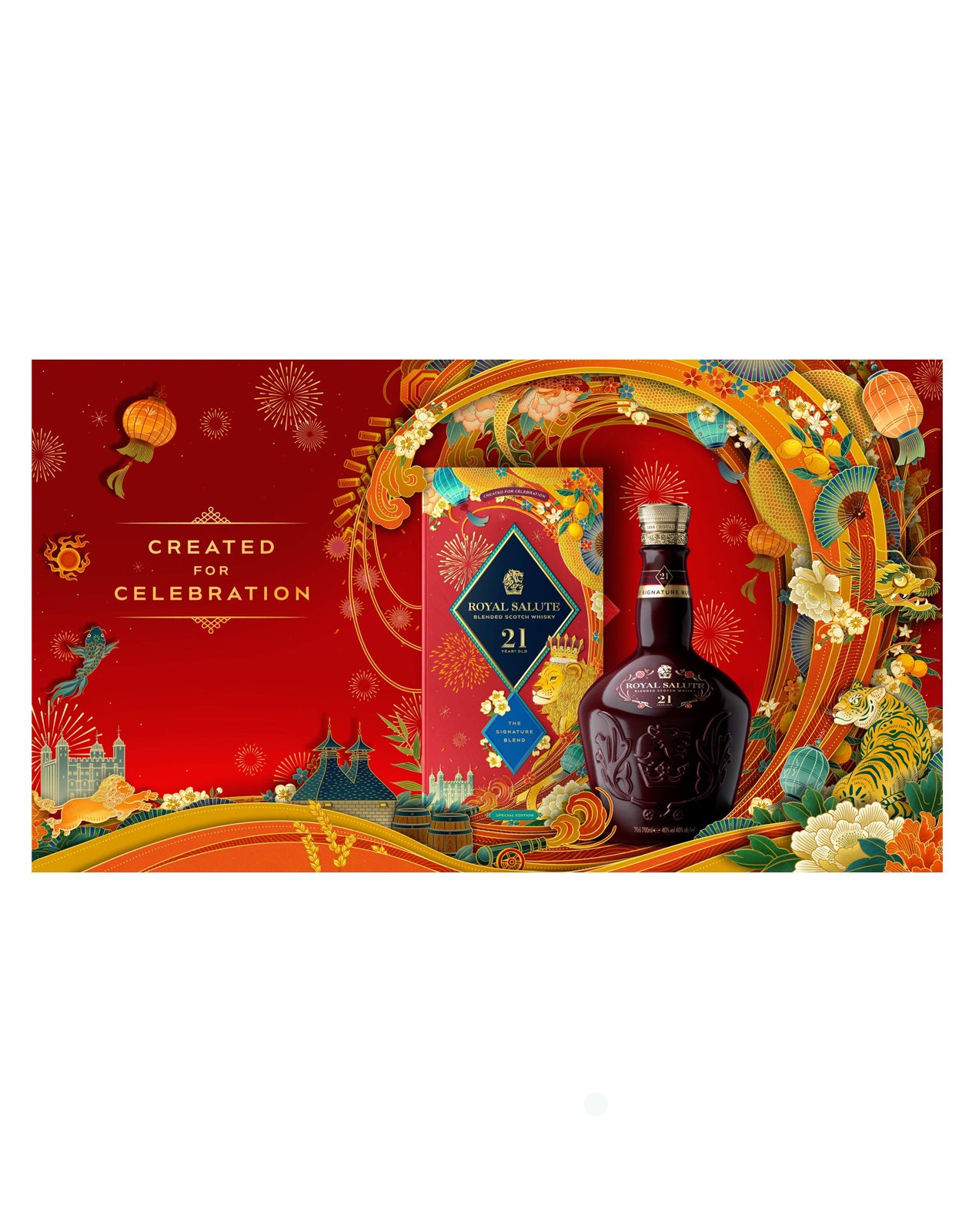 Chivas Royal Salute 21 Year Old - CNY Year of the Snake - ZYN THE