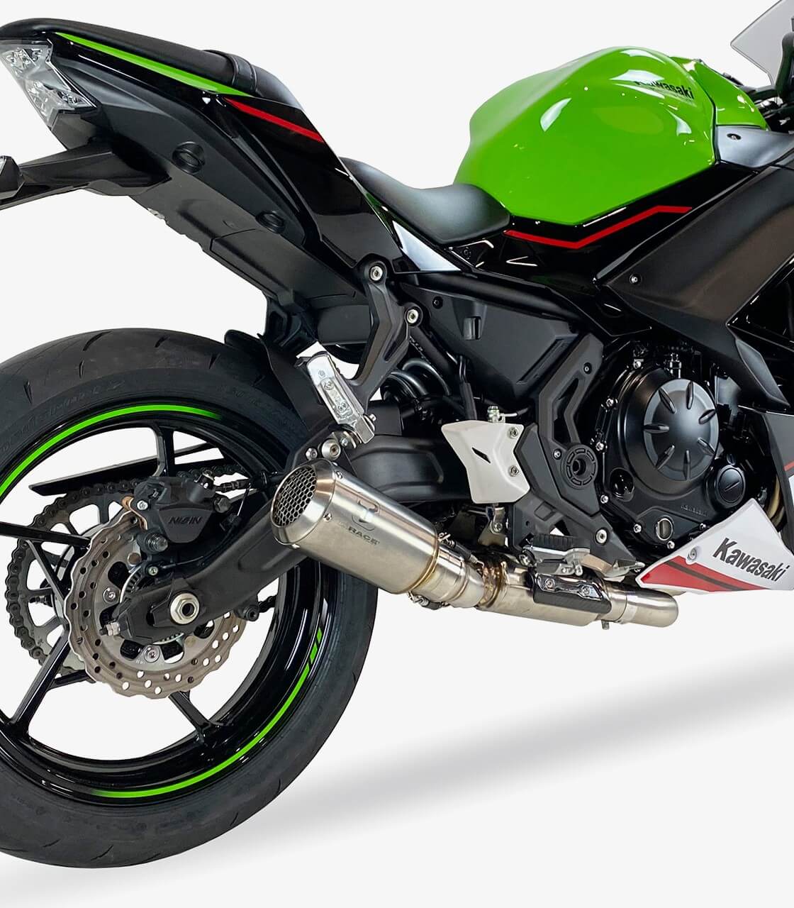 IXRACE AK7154S MK2 Steel Exhaust for Kawasaki Ninja 650 2020, Z