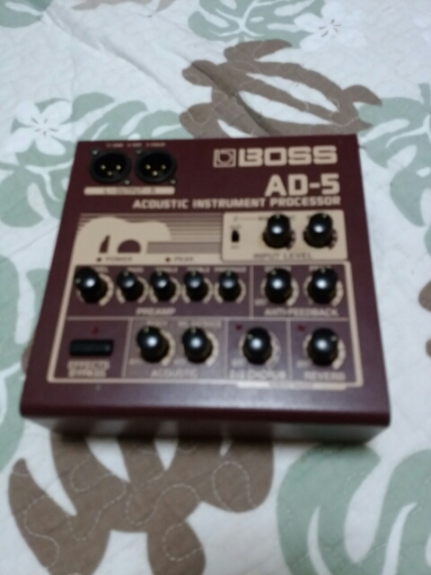 BOSS AD-5 アコースティックプロセッサー BOSS AD-5 アコースティック
