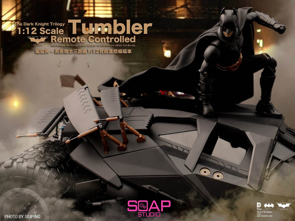 Soap Studio Dark Knight 1/12 Scale RC Batman Tumbler Deluxe