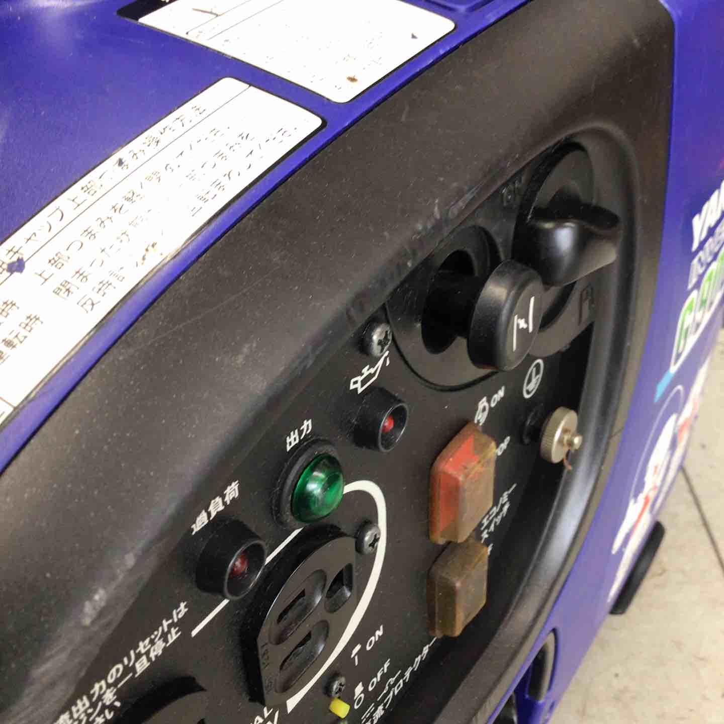 YANMAR G900IS インバーター発電機 中古品】 ヤンマー/YANMAR