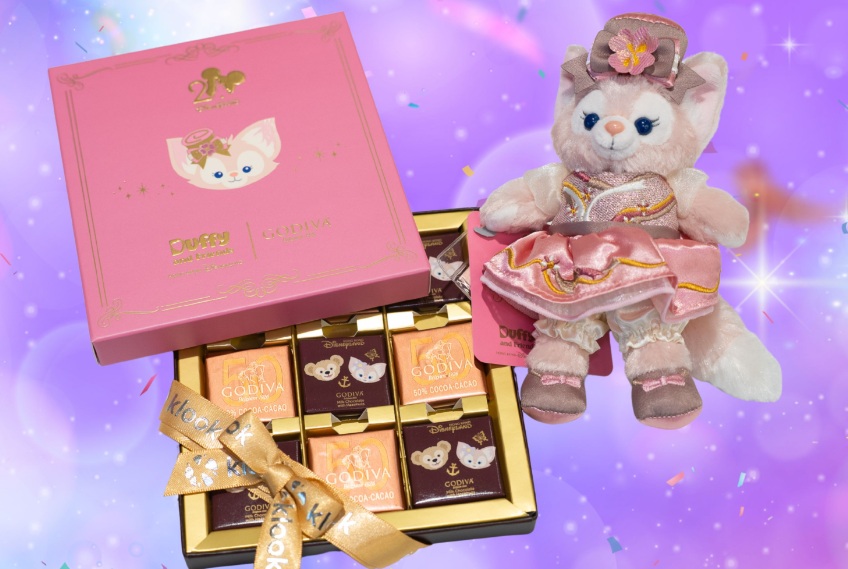 顔超厳選写真の子】香港ディズニー限定 GODIVA リーナベル ぬいぐるみ