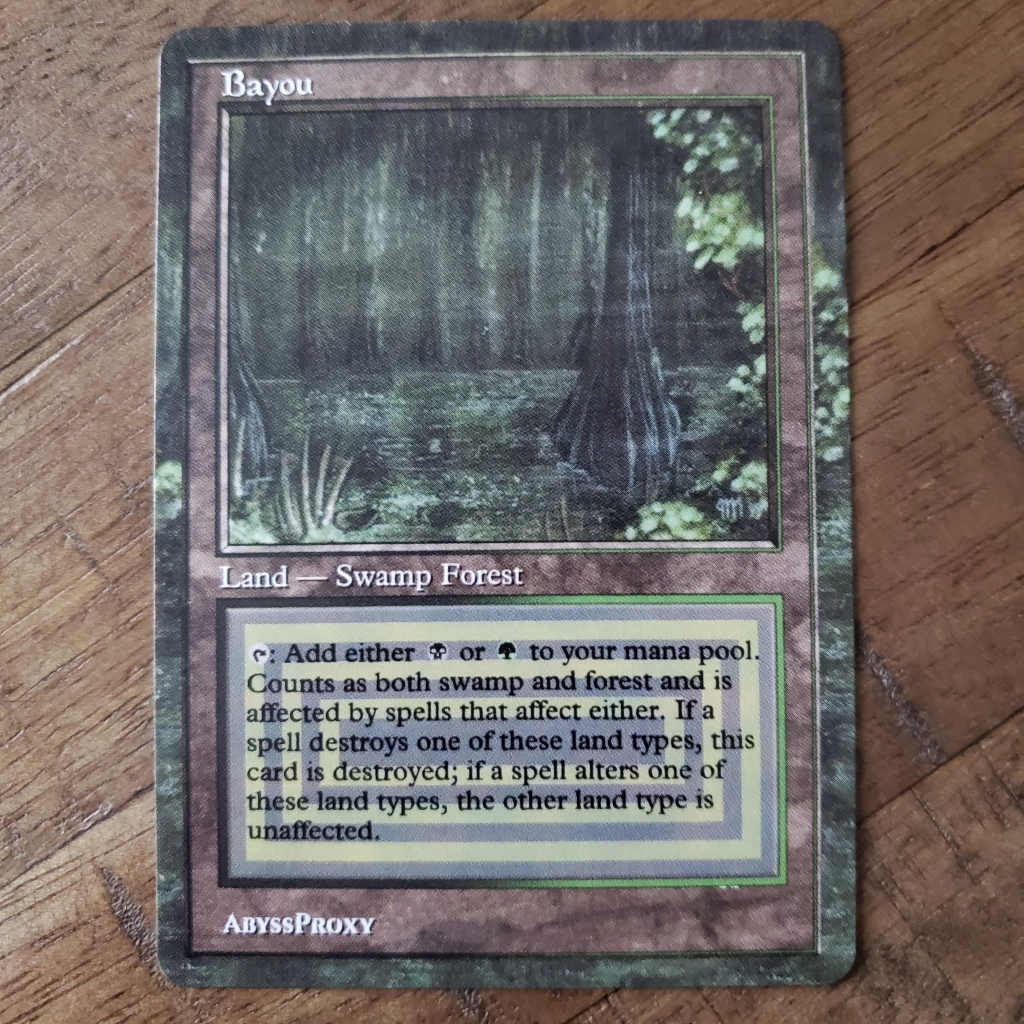 Bayou #C - MTG - Abyss Proxy Shop: Enhance Your Commander and EDH