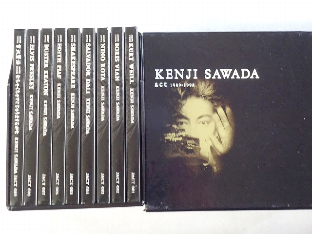 沢田研二 KENJI SAWADA act CD9枚組 | 古本買取店エーブック