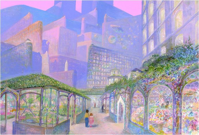 真作 イバラードへ 星をかった日 ピエゾグラフ 原画 井上直久 2作品