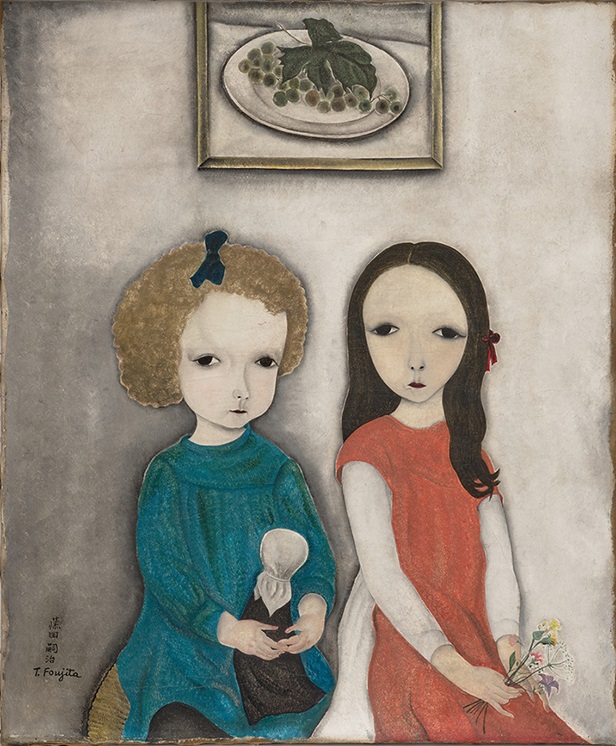 藤田嗣治 表紙 LES ANNALES 1923年 希少 ビンテージ アート 藤田嗣治