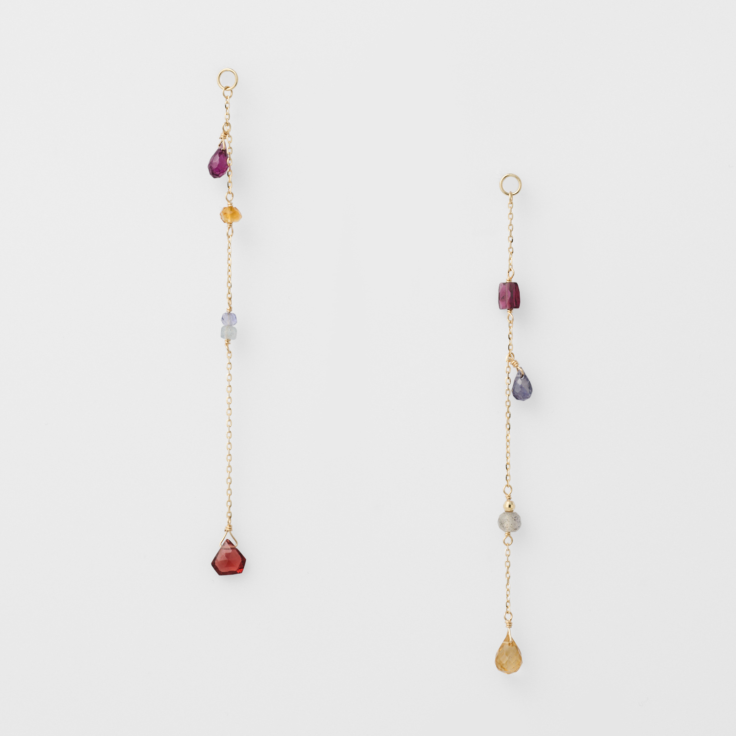 K10マルチストーンピアスチャーム｜ピアスチャーム｜アガット 公式