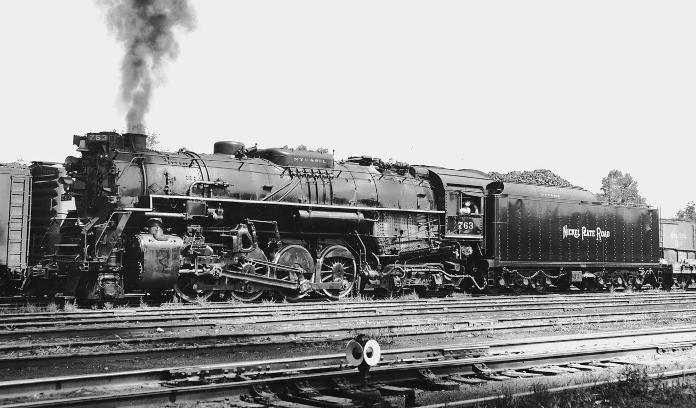 Nickel Plate Road 2-8-4 No. 763 - Age of Steam Roundhouse Museum