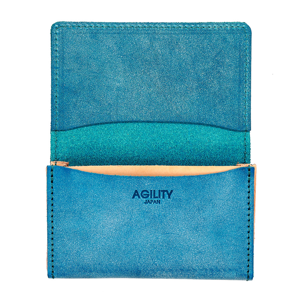 シェノン』(全6色)牛革のみで仕立てたシンプルデザインの名刺入れ 60枚