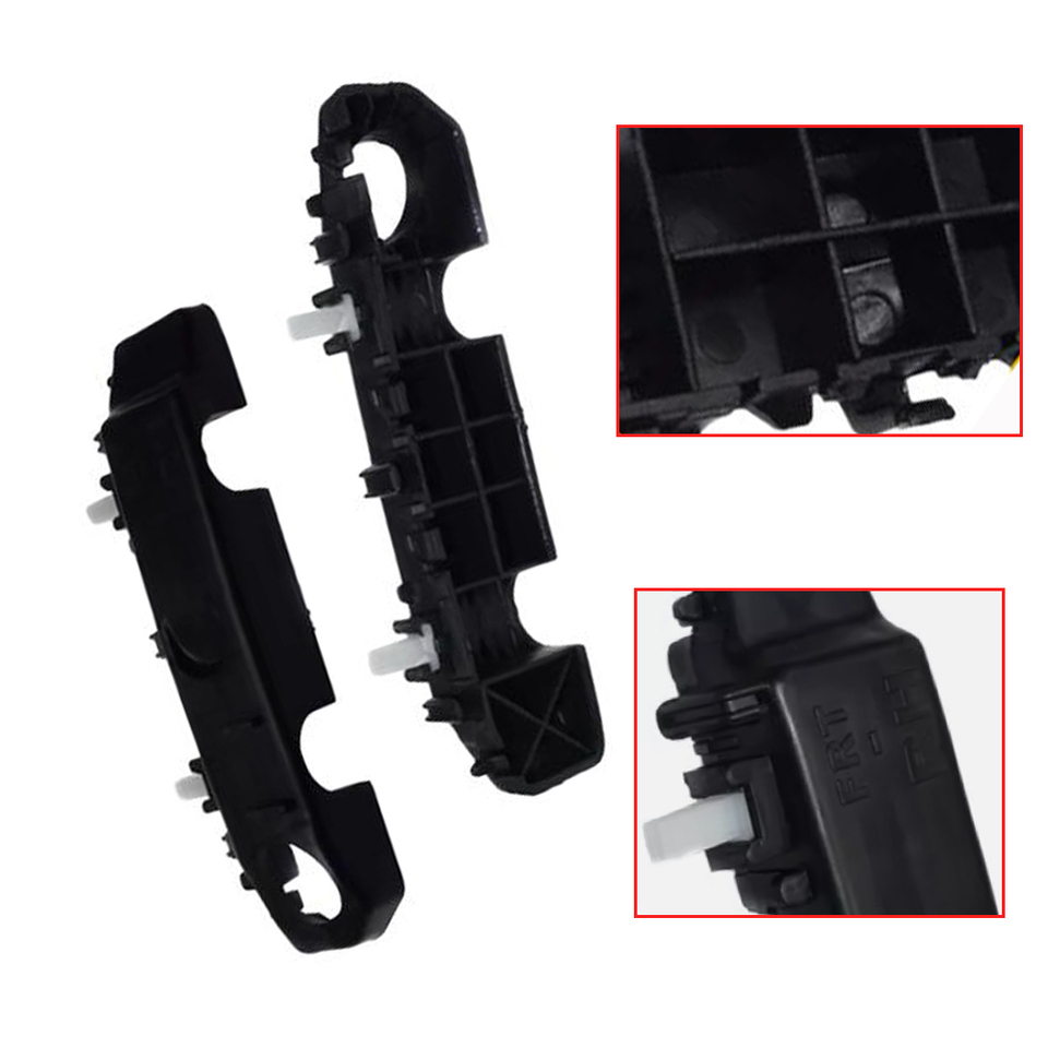 Pair Left & Right Front Bumper Bracket Retainer Support for Kia